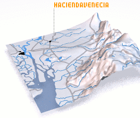 3d view of Hacienda Venecia