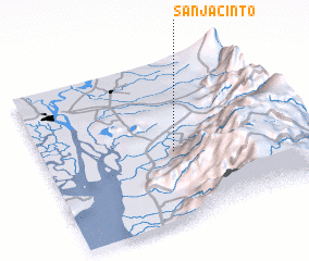 3d view of San Jacinto