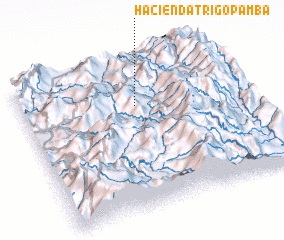 3d view of Hacienda Trigopamba