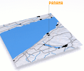 3d view of Panama
