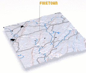 3d view of Fiketown