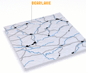 3d view of Bear Lake