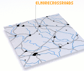 3d view of Elmore Crossroads