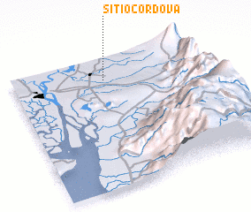 3d view of Sitio Córdova