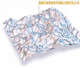 3d view of Hacienda Tabloncillo