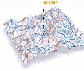 3d view of Playón