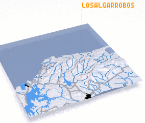 3d view of Los Algarrobos