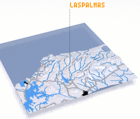 3d view of Las Palmas