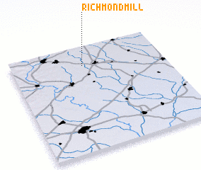 3d view of Richmond Mill