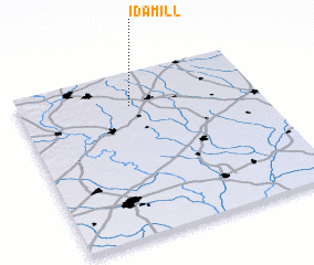 3d view of Ida Mill