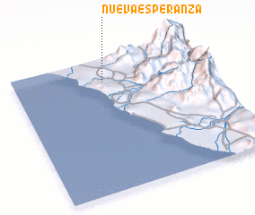 3d view of Nueva Esperanza