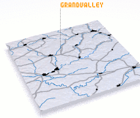 3d view of Grand Valley