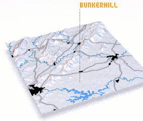 3d view of Bunker Hill