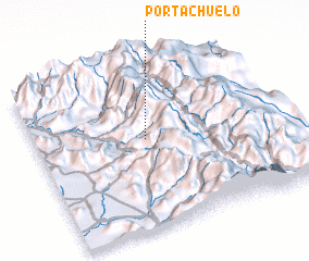 3d view of Portachuelo