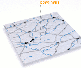 3d view of President