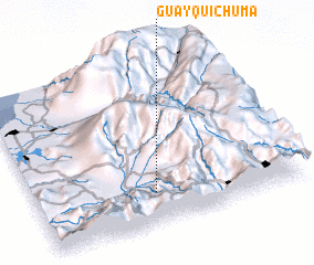 3d view of Guayquichuma
