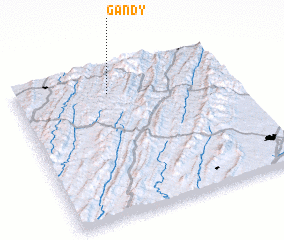 3d view of Gandy