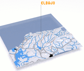 3d view of El Bajo