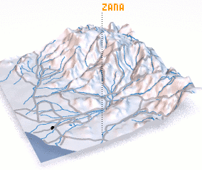 3d view of Zaña