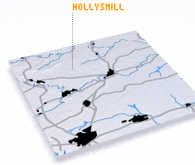 3d view of Hollys Mill