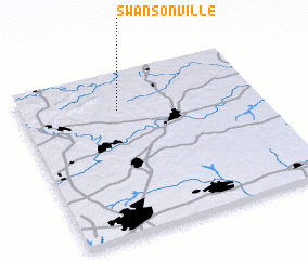 3d view of Swansonville