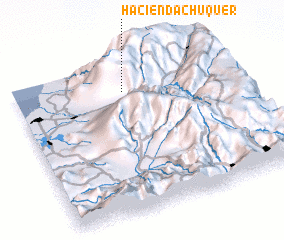 3d view of Hacienda Chúquer