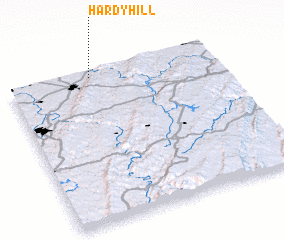 3d view of Hardy Hill