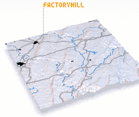 3d view of Factory Hill