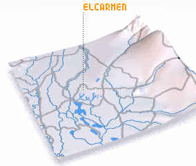 3d view of El Carmen