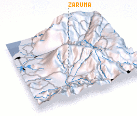 3d view of Zaruma