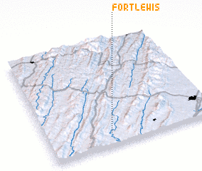 3d view of Fort Lewis