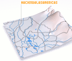 3d view of Hacienda Las Américas