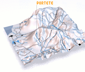 3d view of Portete