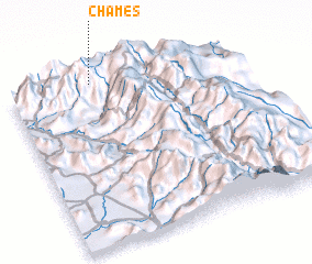 3d view of Chames