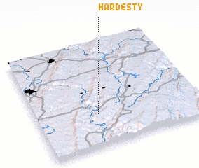 3d view of Hardesty