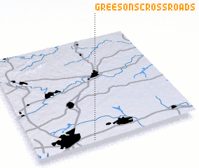 3d view of Greesons Crossroads