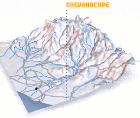 3d view of Nuevo Mocupe