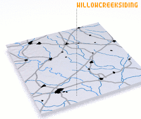 3d view of Willow Creek Siding