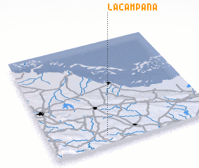 3d view of La Campana