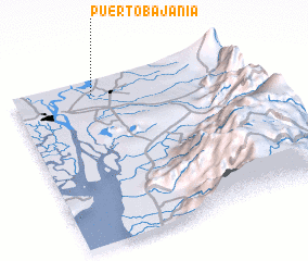 3d view of Puerto Bajania