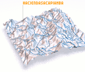 3d view of Hacienda Sacapiamba