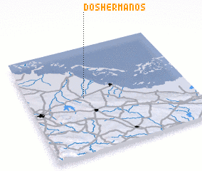 3d view of Dos Hermanos