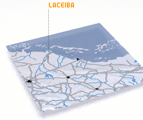 3d view of La Ceiba