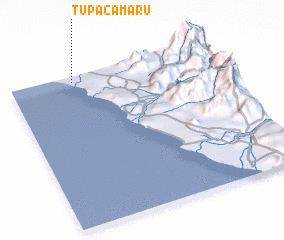 3d view of Tupac Amarú