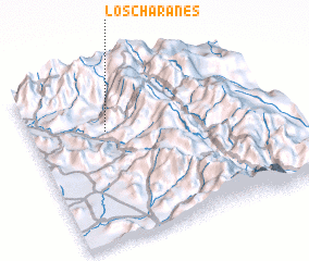 3d view of Los Charanes