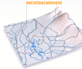 3d view of Hacienda San Roque