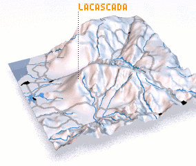 3d view of La Cascada