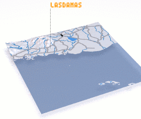 3d view of Las Damas