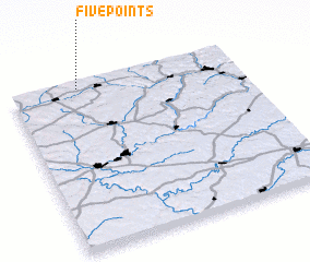 3d view of Five Points