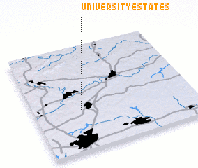 3d view of University Estates